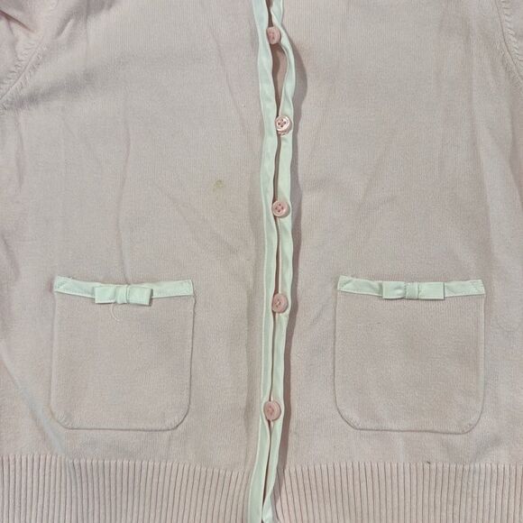 GYMBOREE SOF PINK CARDIGAN SIZE 9 - Picture 4 of 7